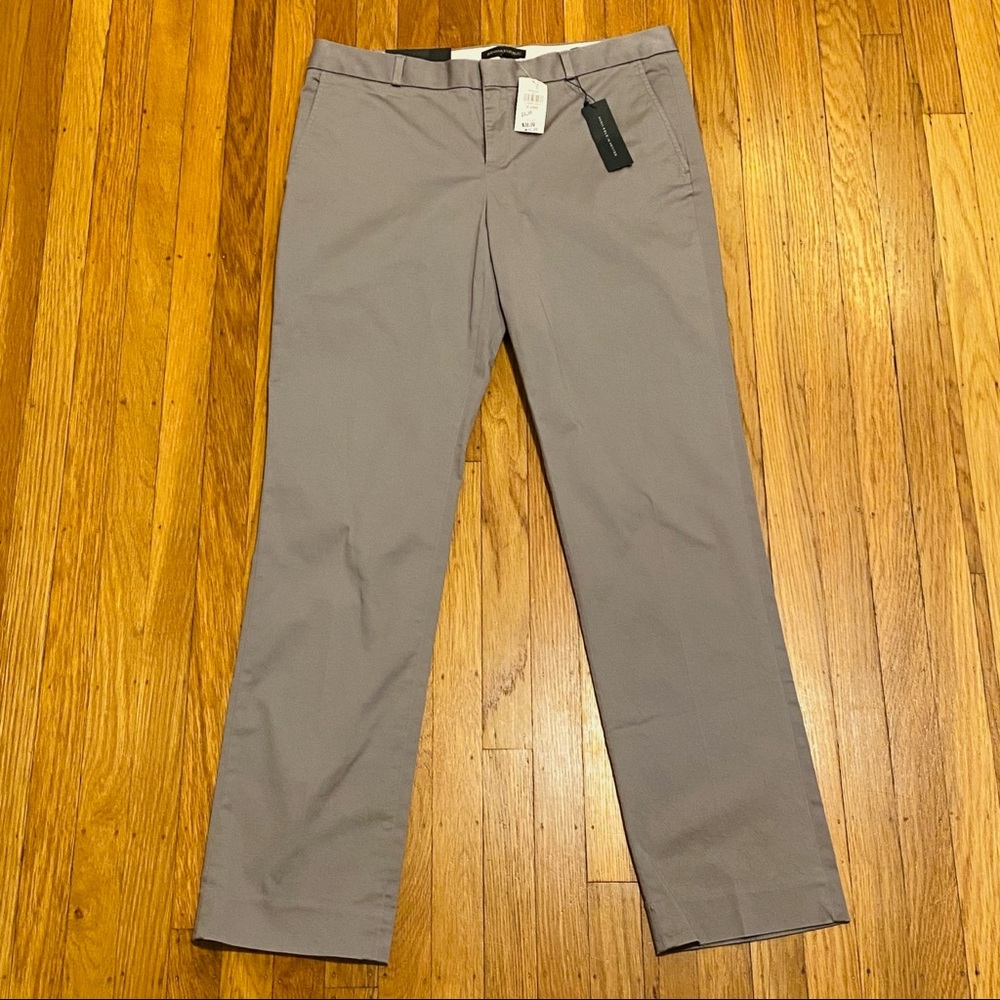 NWT Banana Republic Straight Trousers in Grey